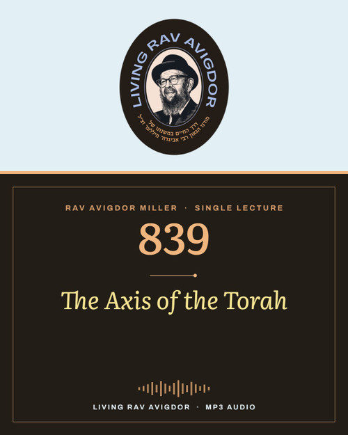 Rav Avigdor Miller MP3 lecture cover