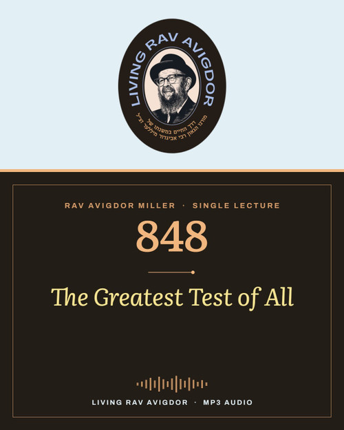 Rav Avigdor Miller MP3 lecture cover
