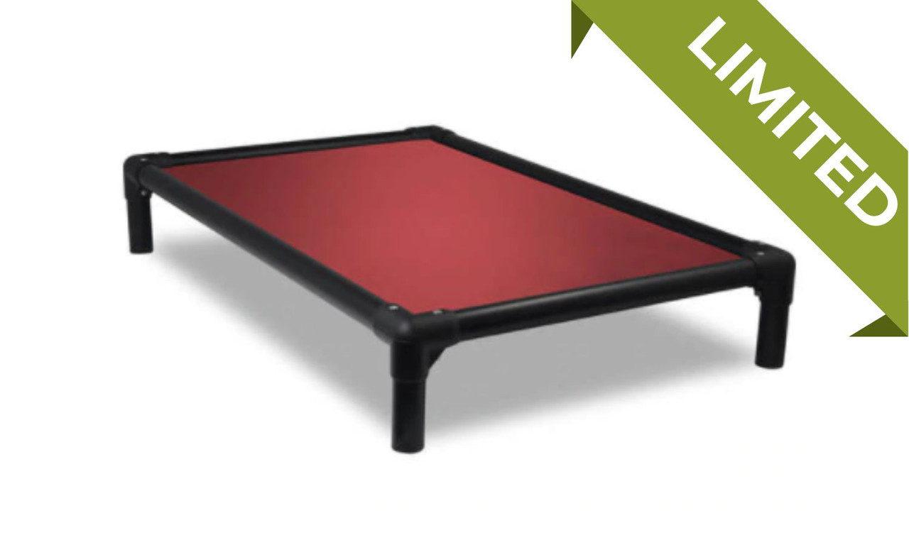 Black Aluminum Chew Proof Dog Bed Kuranda Dog Beds®