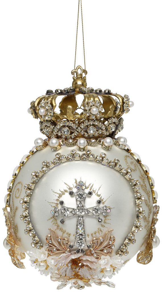 Mark Roberts Crown Bauble 18cm