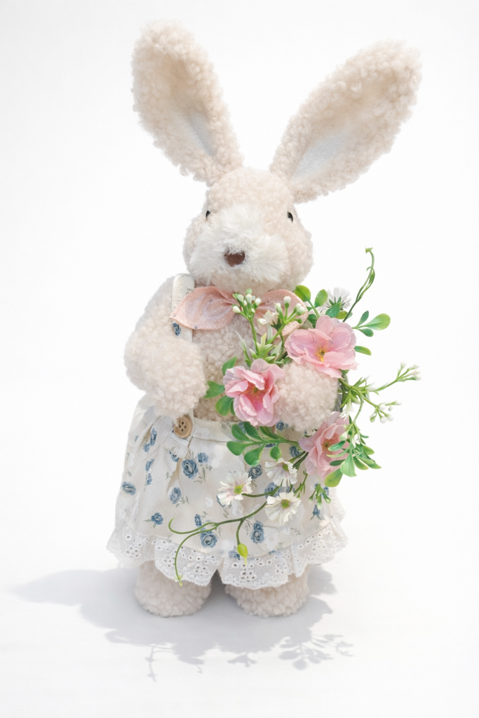 Mrs Bunny Decorative Easter Figure