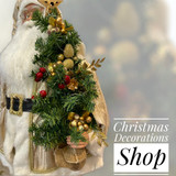 Large Santa Clause Doll LED Christmas Tree 