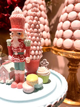 December Diamonds Nutcracker Dome Cake Stand Display 