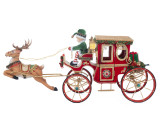 Christmas in the City Hansom Cab with Elf Driver