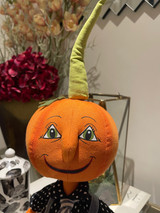 Mr Pumpkin Doll Display 