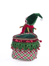 Katherine's collection 2024 Winter Snowdrop Elf With Bag