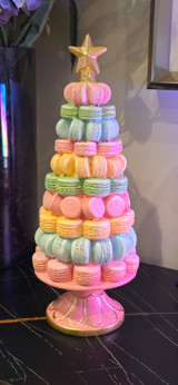 Pastel Macaron Christmas Tree Display – 37cm