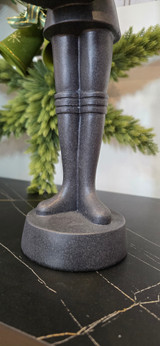 Modern Black Nutcracker Drummer – 18"