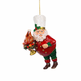 Santa Festive Chef Christmas Tree Ornament – 15cm