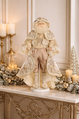 Goodwill 2026 King Santa Doll with Stand – Cream & Gold | 80cm