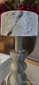 The Aurelius Marble USB Table Lamp
