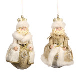 The Sun King: Heritage Baroque Santa Ornament (19cm)