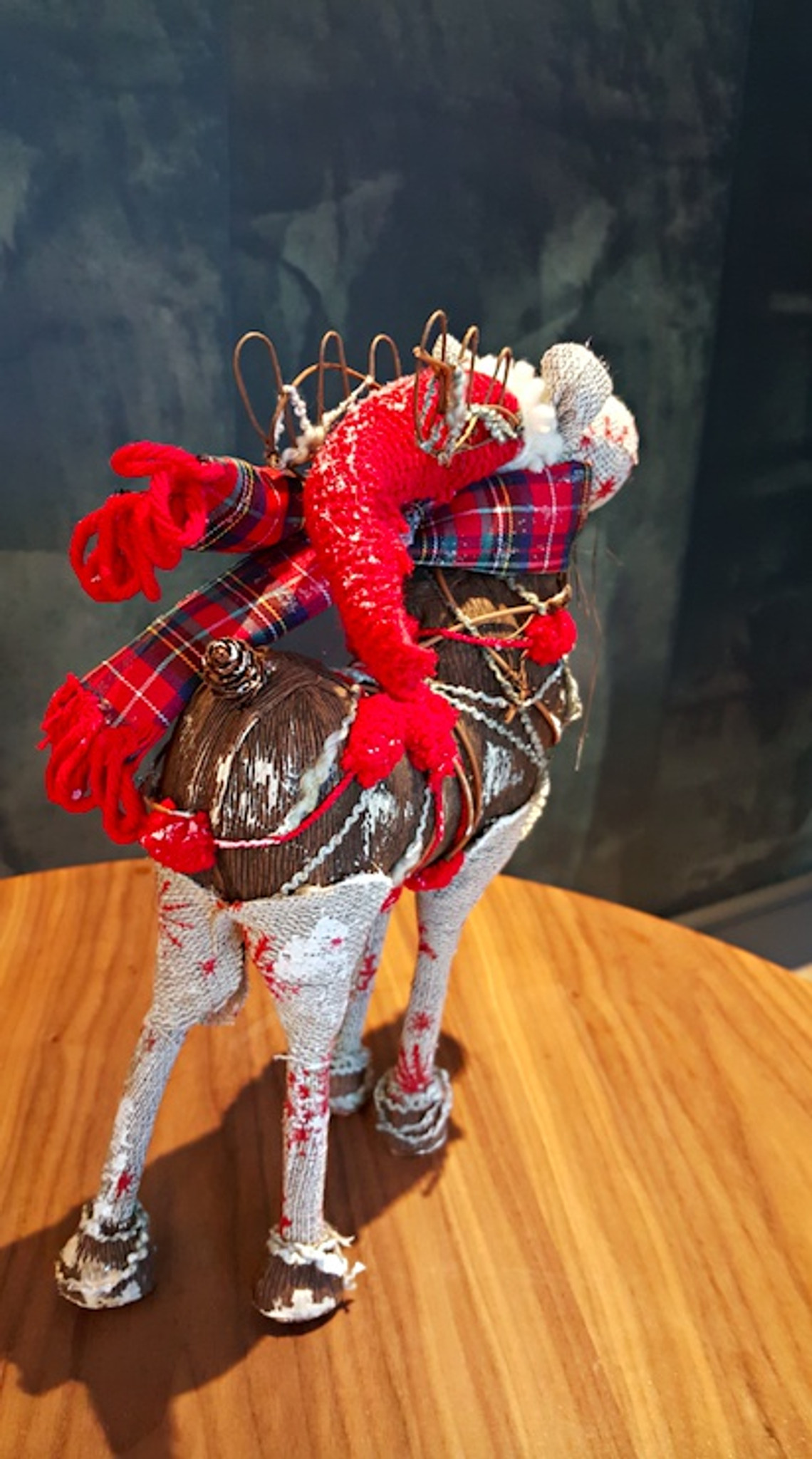 Reindeer Table Display  Christmas Decorations Online