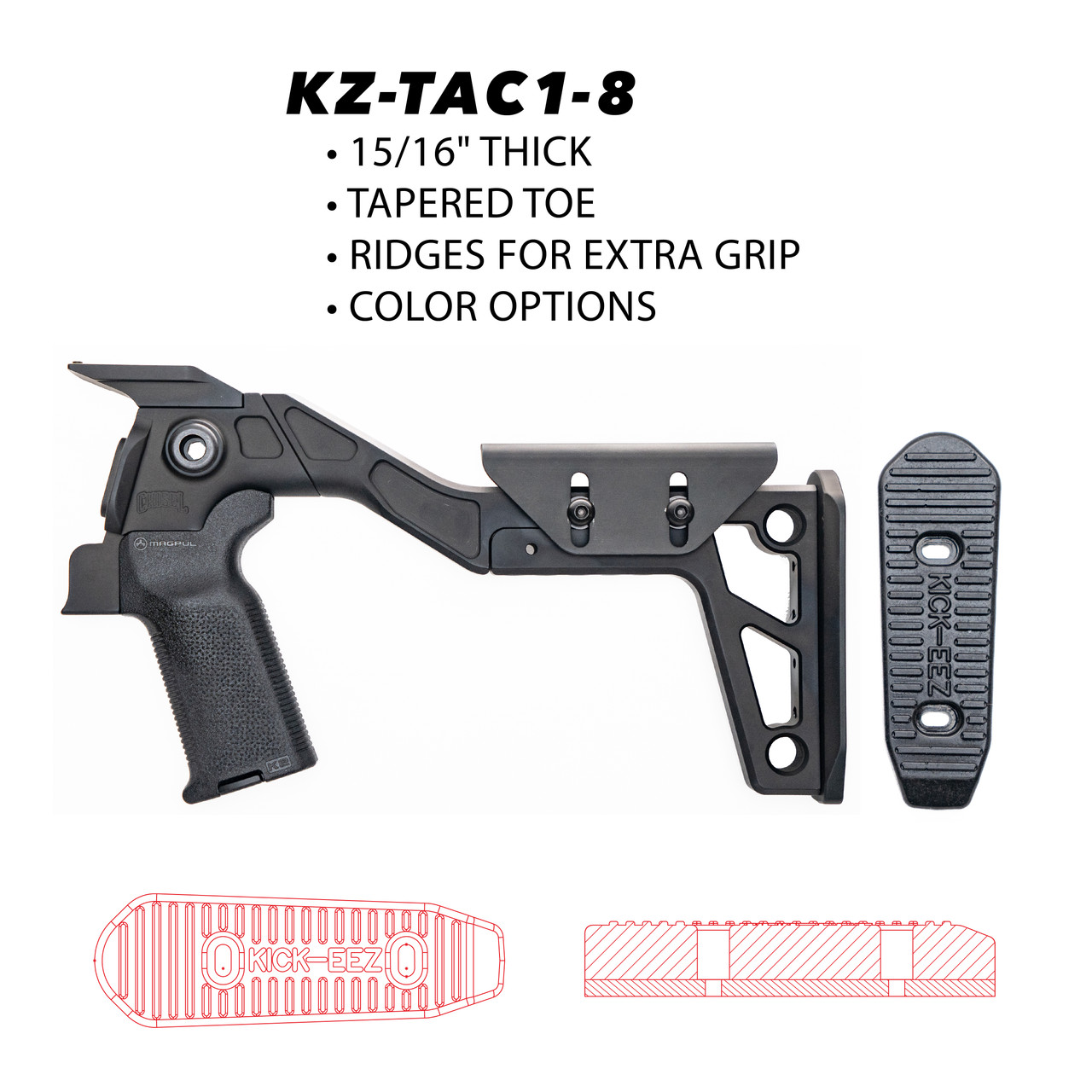 Chisel Beretta 1301 & A400 Stock (GEN 2)