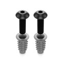 KICK-EEZ Threaded wood insert and screw pack 2 pack
