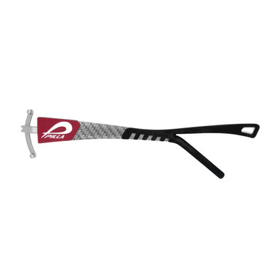 Outlaw Carbon / Red Temple -Silver Carbon - Black Fork