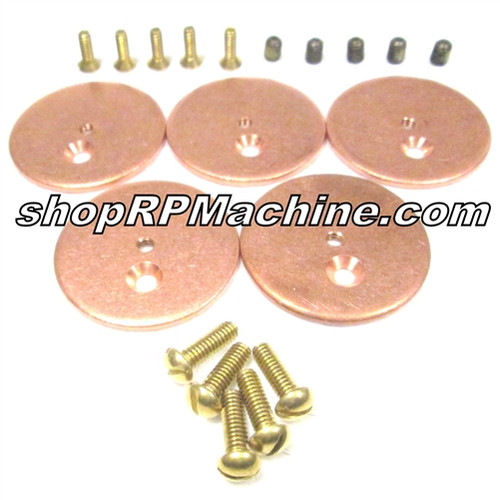 18032 Duro Dyne Lower Replacement Plates - 5 Pack ( Old #017190)