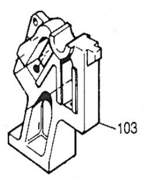 SR-103 Tennsmith RH Side Frame for SR-36 Slip Roller