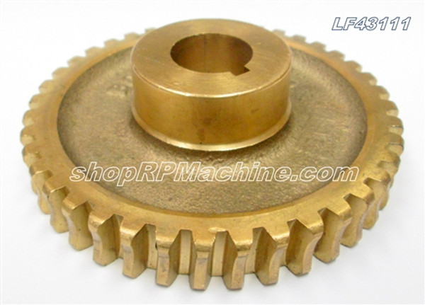 43111 Bronze Worm Gear for 16-18 Auto Guide Flanger