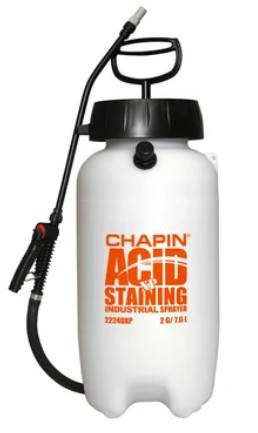 2-Gallon Industrial Acid Staining Sprayer