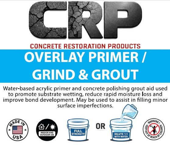OVERLAY PRIMER / GRIND & GROUT