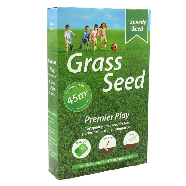 Premier Play Grass Seed Hard Wearing Covers 45m/sq