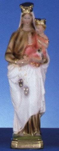 12" Italian Plaster Catholic Statue Our Lady of Mt. Carmel