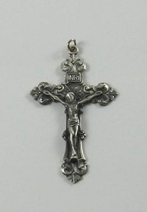 Sterling Silver Ornate Crucifix Sterling Silver Ornate Crucifix