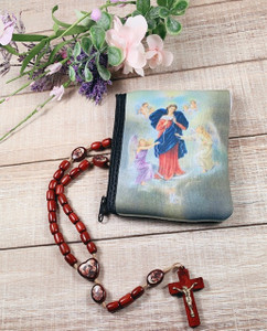 Our Lady Undoer of Knots Rosary Pouch Our Lady Undoer of Knots Rosary Pouch