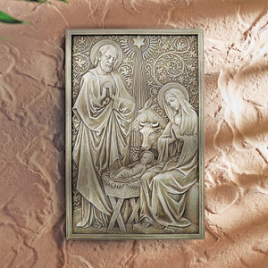 Nativity Garden Plaque D1035