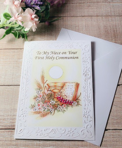To My Niece on Your First Holy Communion 11-3226 To My Niece on Your First Holy Communion 11-3226