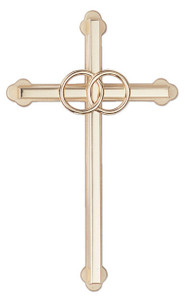 Wedding 6'' Wall Cross GS46021 Wedding 6'' Wall Cross GS46021
