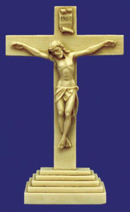 Standing Crucifix--10.5"