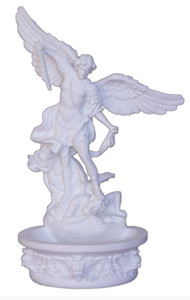 St. Michael Font 8"
