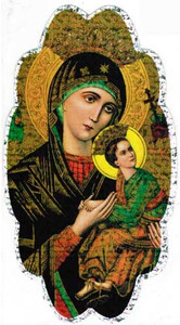 Our Lady of Perpetual Help Sticker Our Lady of Perpetual Help Sticker