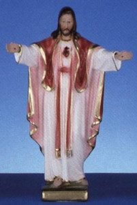 The Pleading Christ - 12" Italian Plaster, Catholic Statue The Pleading Christ - 12" Italian Plaster, Catholic Statue