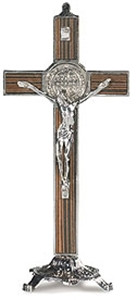 St. Benedict Standing Crucifix St. Benedict Standing Crucifix