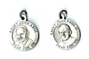 Dual Medal of St. Pope John Paul II and St. Pope John XXIII Dual Medal of St. Pope John Paul II and St. Pope John XXIII