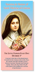 Novena in Honor of Saint Therese of Lisieux Novena in Honor of Saint Therese of Lisieux