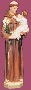 Saint Anthony and Child 24 Inch Statue Saint Anthony and Child 24 Inch Statue
