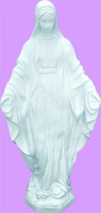 32 inch Our Lady Of Grace Outdoor Statue 32 inch Our Lady Of Grace Outdoor Statue