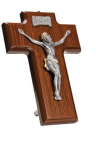 7.5" Wall or Standing Crucifix 