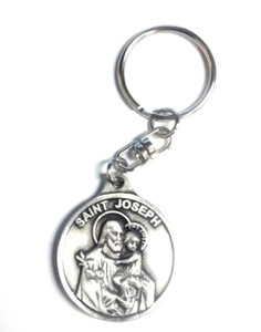St. Joseph/St. Christopher Keychain St. Joseph/St. Christopher Keychain