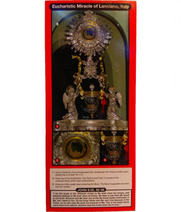 Eucharistic Miracle of Lanciano, Italy Card Eucharistic Miracle of Lanciano, Italy Card
