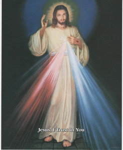 Divine Mercy 8 X 10 Print Divine Mercy 8 X 10 Print