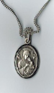 Our Lady of Perpetual Help Sterling Medal Our Lady of Perpetual Help Sterling Medal