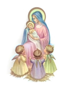 Christmas Mary with Baby Jesus Scene X90-4 Christmas Mary with Baby Jesus Scene X90-4