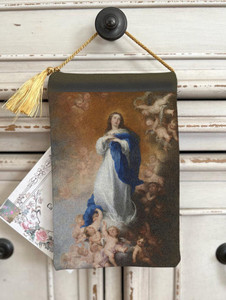 Velvet HD Print Blessings Pouch Immaculate Conception
