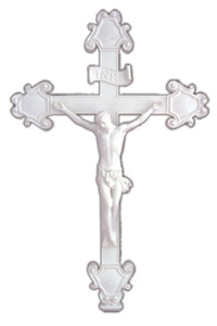 Crucifix in White