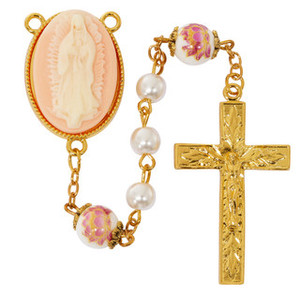 GP CAMEO GUADALUPE ROSARY